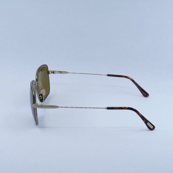 🕶️ New Tom Ford Pierre02 FT0994 32E  Sunglasses -Rose Gold Frame, Brown Lenses - Picture 9 of 11